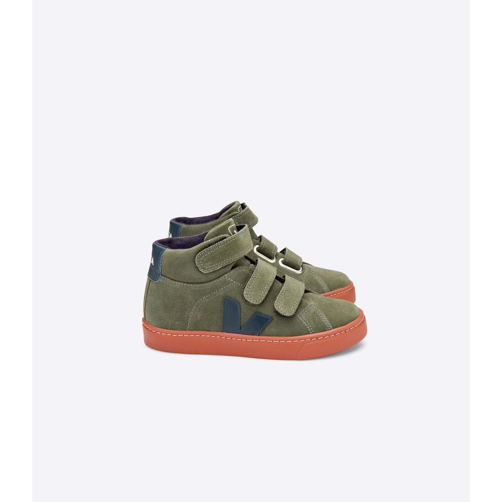 Olive Kids\' Veja ESPLAR MID SUEDE High Tops | AU 694XYU